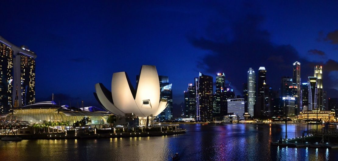 Singapore at night